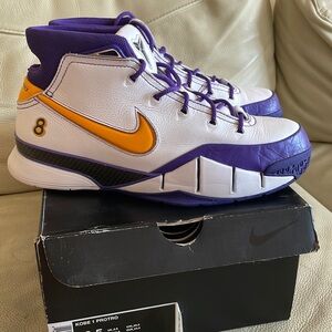 Nike Kobe Protro 1 White/Gold “Final Seconds” size 10.5 NDS 100% authentic